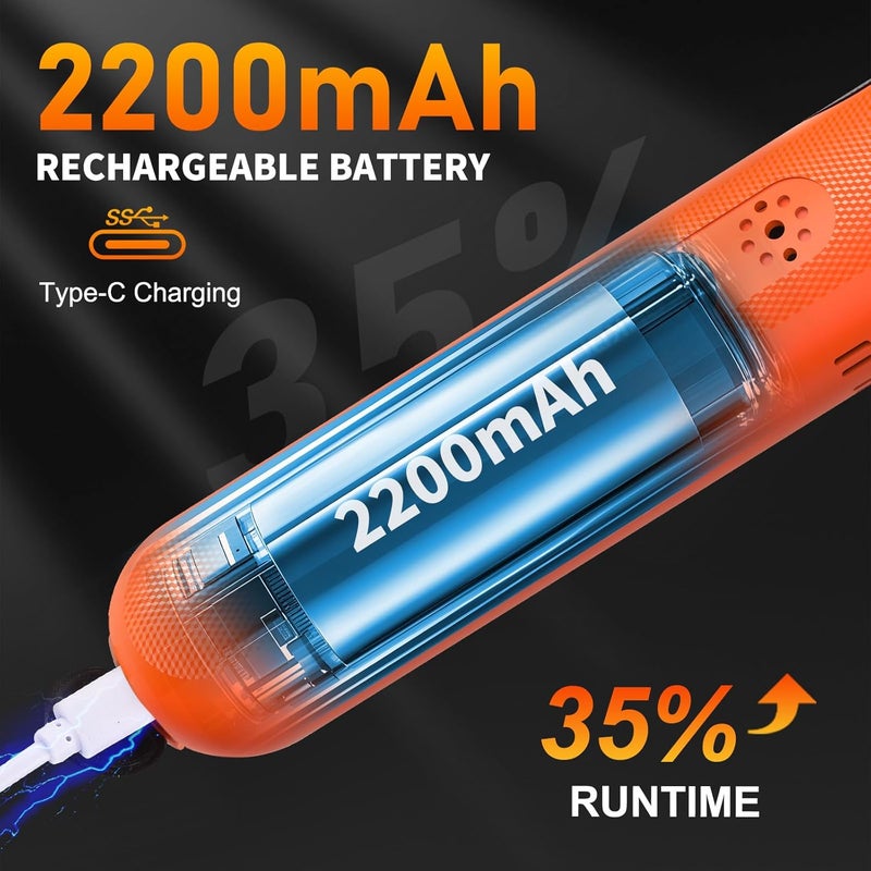 WorkBless Cordless Rotary Tool: 8V Rotary Tool Kit 103pcs Accessories - Electric Mini Power Rotary Tool for Polishing, Grinding, Cutting, Engraving, 5-Speed, Max 25000RPM, USB-C Charging - Image 2